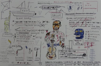 JEAN-MICHEL BASQUIAT 'UNDISCOVERED GENIUS'
