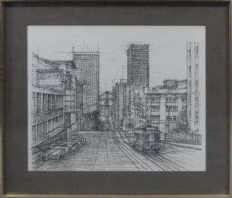 ERIC NIVELLE 'SAN FRANCISCO' LITHOGRAPH