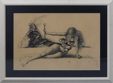 SALVADOR DALI 'DRAWERS OF MEMORY'