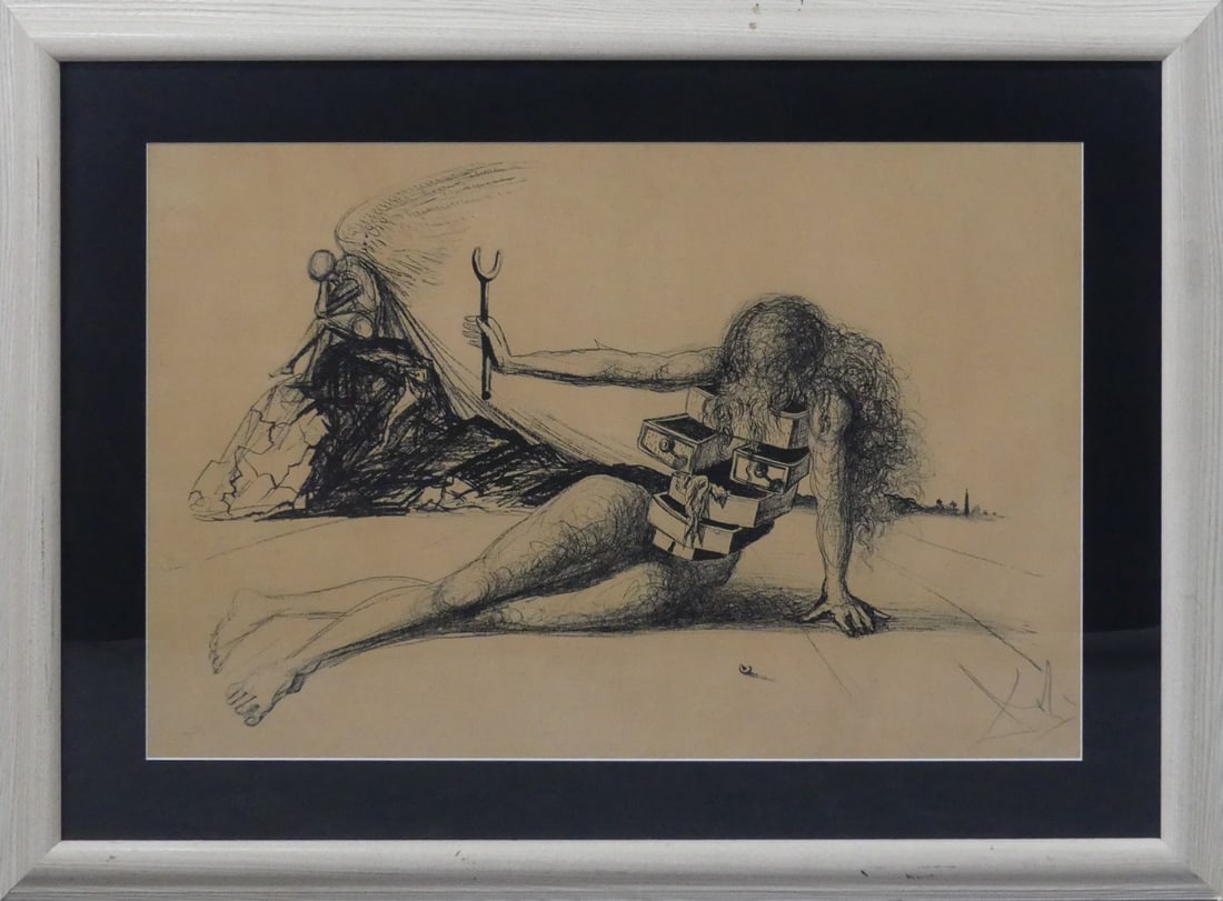 SALVADOR DALI 'DRAWERS OF MEMORY' (1 of 6)