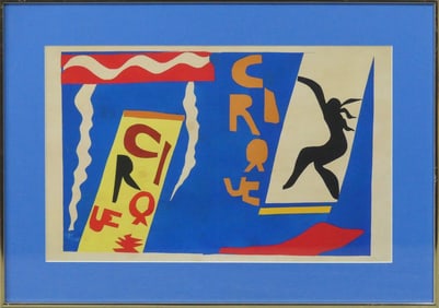 HENRI MATISSE 'LE CIRQUE' FROM JAZZ PRINT