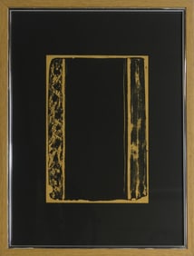 BARNETT NEWMAN 'UNTITLED' OFFSET LITHOGRAPH