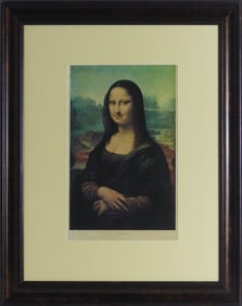 MARCEL DUCHAMP 'L.H.O.O.Q - LA JOCONDE' LITHOGRAPH