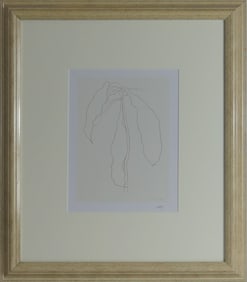 ELLSWORTH KELLY 'DRACENA II' SIGNED LITHOGRAPH