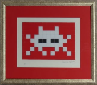 INVADER 'INVASION - RED'