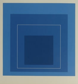 JOSEF ALBERS 'HOMMAGE TO THE SQUARE'