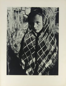 ANDRE ZUCCA 'GIRL WEARING HEADSCARF' PHOTOGRAVURE
