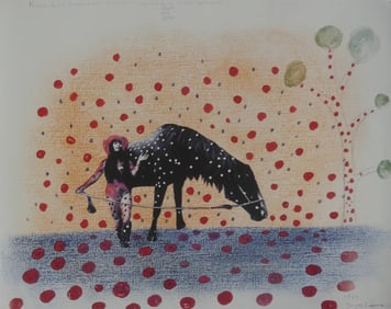 YAYOI KUSAMA 'SELF OBLITERATION No 2' LITHOGRAPH