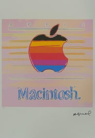 ANDY WARHOL 'APPLE COMPUTERS - MACINTOSH' LITHO