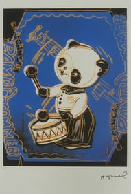 ANDY WARHOL 'CLOCKWORK PANDA' LITHOGRAPH