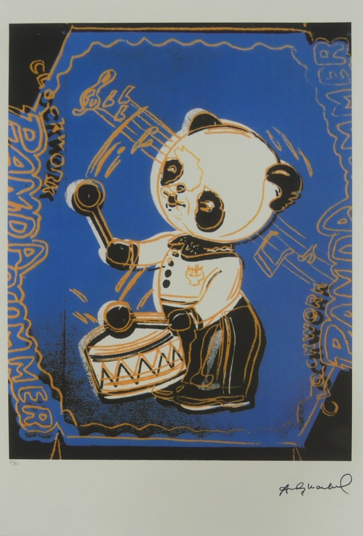 ANDY WARHOL 'CLOCKWORK PANDA' LITHOGRAPH (1 of 9)