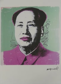 ANDY WARHOL 'MAO' LITHOGRAPH