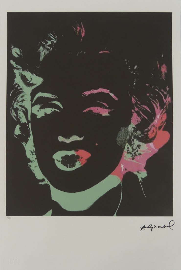 ANDY WARHOL 'MARILYN MONROE' LITHOGRAPH (1 of 9)