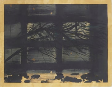 ALEX KATZ 'NIGHT BRANCH' OFFSET LITHOGRAPH