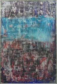 G CALIMAN COXE ABSTRACT PAINTING