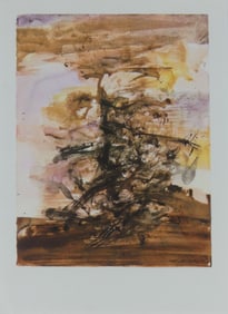 ZAO WOU-KI 'ILLUMINATIONS' OFFSET LITHOGRAPH