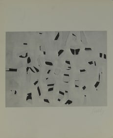 ELLSWORTH KELLY 'NOVEMBER' SIGNED OFFSET LITHO