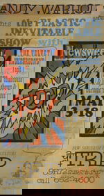 ANDY WARHOL 'PLASTIC INEVITABLE SHOW' POSTER