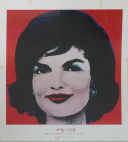 ANDY WARHOL 'JACKIE' POSTER