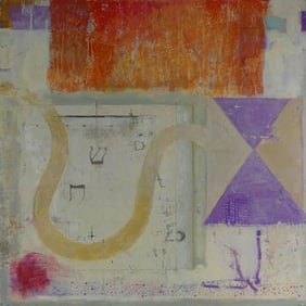 ANN FRIEDLANDER 'HALLELUJAH' OIL PAINTING ON PANEL