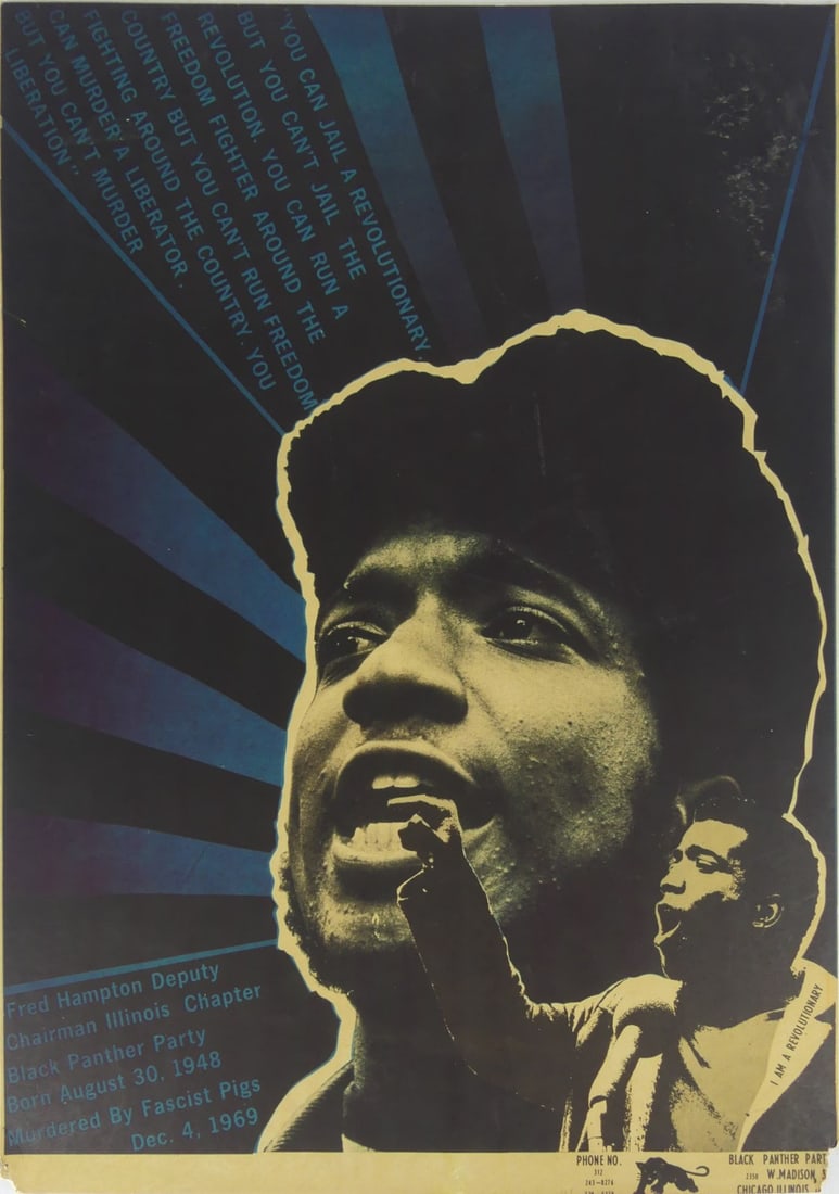 BLACK PANTHERS 'I AM A REVOLUTIONARY' POSTER (1 of 5)