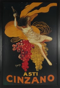 ASTI CINZANO ADVERTISING POSTER