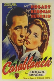 CASABLANCA MOVIE POSTER