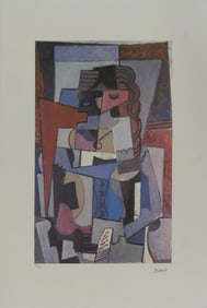 PABLO PICASSO 'WOMAN IN A CORSET' LITHOGRAPH