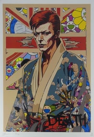 DEATH NYC 'DAVID BOWIE - TAKASHI MURAKAMI' LITHO