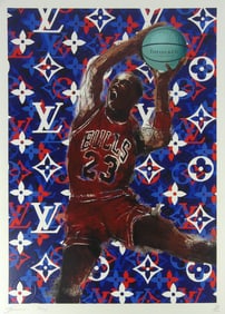 DEATH NYC 'MICHAEL JORDAN' LITHOGRAPH