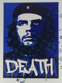 DEATH NYC CHE GUEVERA LOUIS VUITTON LITHOGRAPH