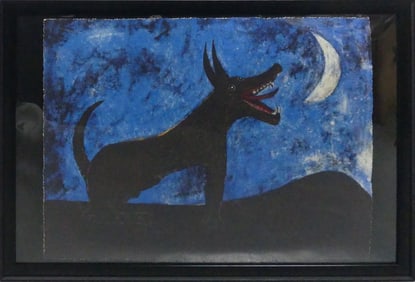 RUFINO TAMAYO 'DOG HOWLING AT THE MOON'