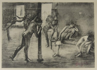 EDGAR DEGAS 'DANCERS' HELOIGRAVURE