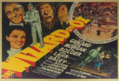 WIZARD OF OZ MOVIE POSTER