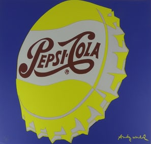 ANDY WARHOL 'PEPSI COLA' LITHOGRAPH
