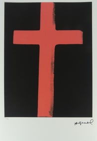 ANDY WARHOL 'RED CROSS' LITHOGRAPH
