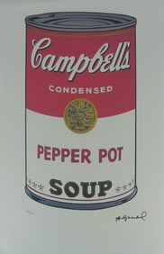 ANDY WARHOL 'PEPPER POT SOUP' LITHOGRAPH