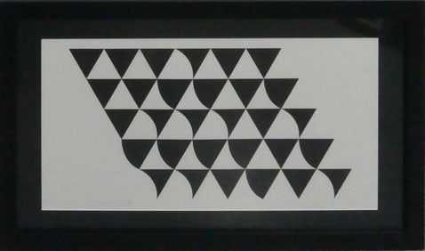 BRIDGET RILEY 'BAGATELLE' SCREENPRINT