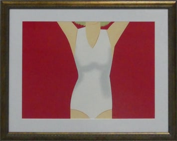 ALEX KATZ 'COCA-COLA GIRL 2' SCREENPRINT