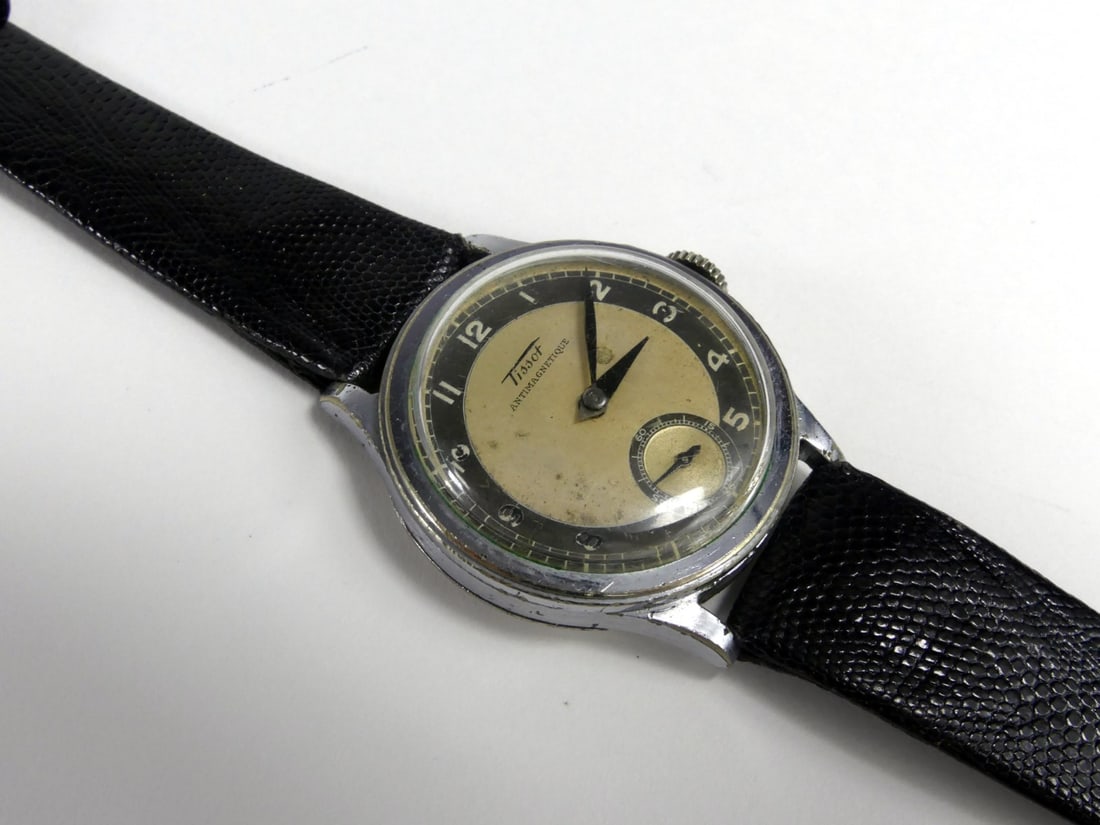 TISSOT ANTIMAGNETIQUE STAINLESS STEEL WRISTWATCH (1 of 5)