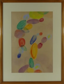 ALICE BABER WATERCOLOR ON PAPER