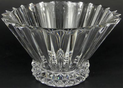 ROSENTHAL FLUTED CRYSTAL FRUIT BOWL