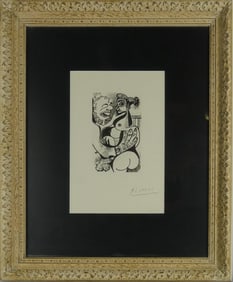 PABLO PICASSO '29.9.64.IV' SIGNED LITHOGRAPH
