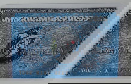 AMERICAN DEPRESS D*FACE x BANKSY FAUX CREDIT CARD