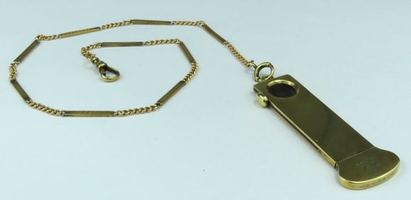 CIGAR CUTTER / KEY HOLDER w FOB