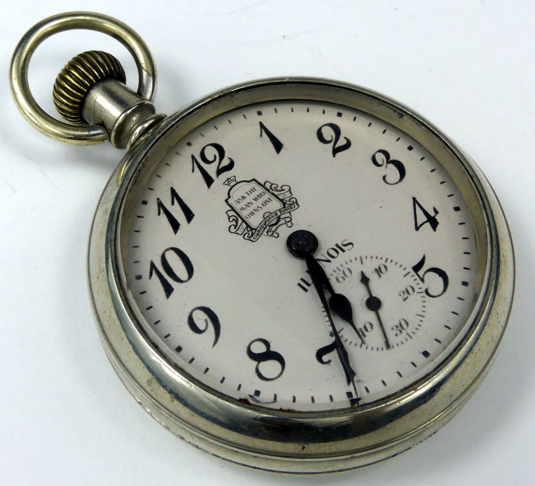 ILLINOIS PACKARD POCKET WATCH (1 of 4)