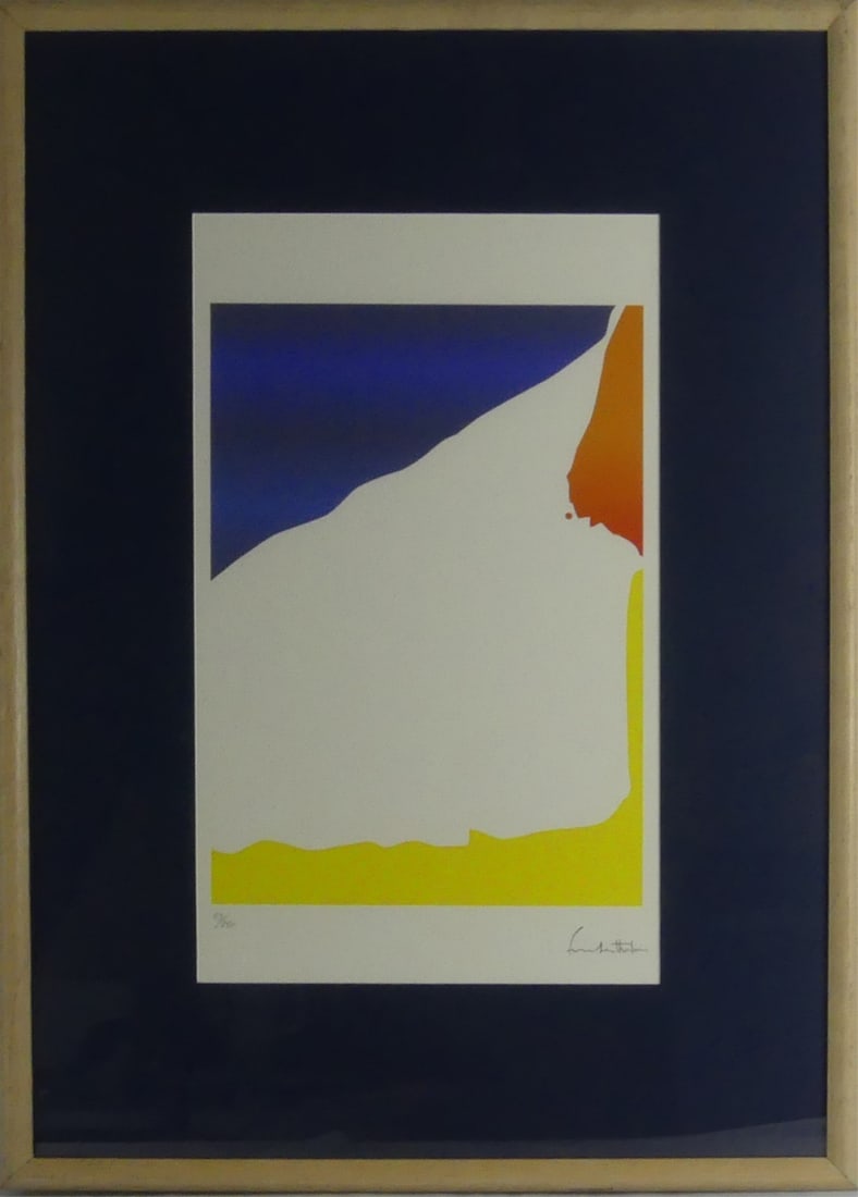 HELEN FRANKENTHALER 'PARIS REVIEW' LITHOGRAPH (1 of 6)