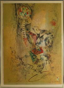 HOI LEBADANG 'CIRCUS IV' LITHOGRAPH