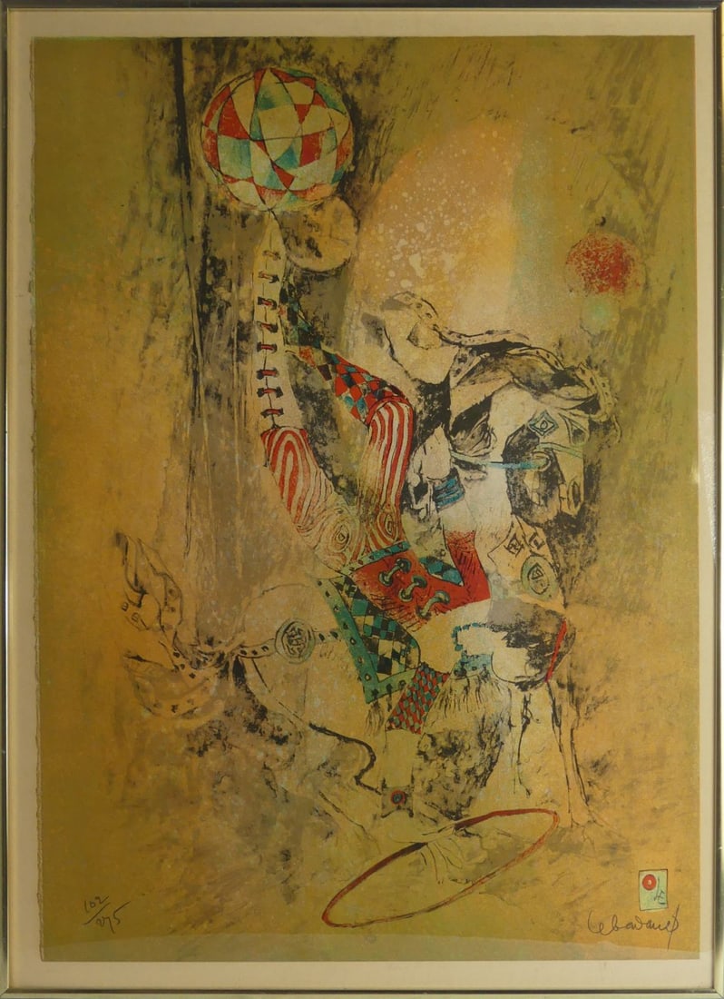 HOI LEBADANG 'CIRCUS IV' LITHOGRAPH (1 of 7)