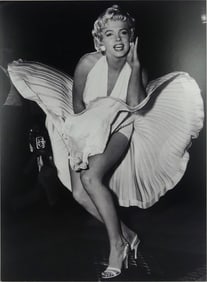 SAM SHAW 'MARILYN MONROE, SEVEN YEAR ITCH' PHOTO